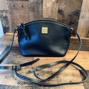 Dooney & Bourke Pebble Leather Suki Crossbody black